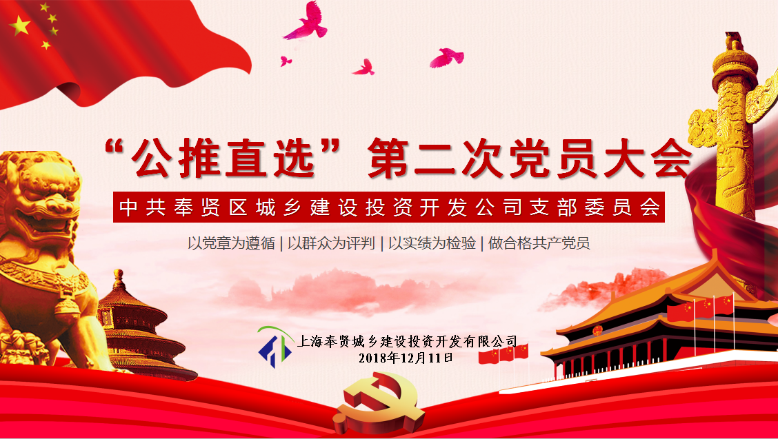 城投公司“共推直選”第二次黨員大會(huì)順利召開(kāi)